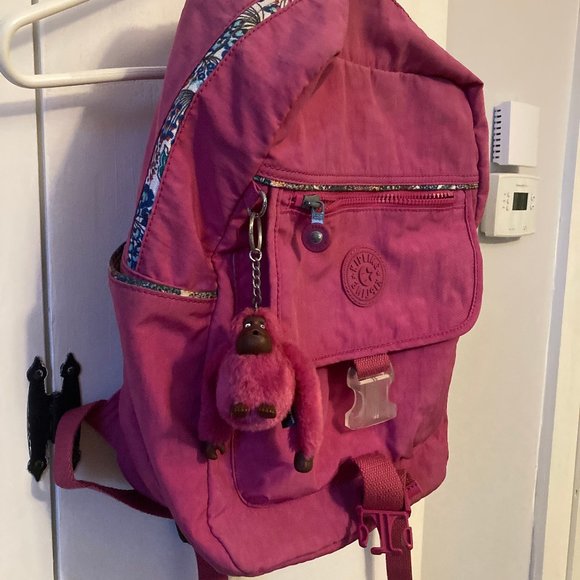 Pink Kipling Backpack - Picture 4 of 15